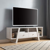 ZNTS ID USA 212859 TV Stand White Oak B107131386