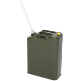ZNTS 20L Standard Cold-rolled Plate Petrol Diesel Can Gasoline Bucket with Oil Pipe Army Green 86800077