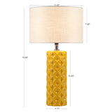 ZNTS Geometric Ceramic Table Lamp B03594981