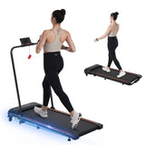 ZNTS NEW Folding Walking Pad Under Desk Treadmill for Home Office -2.5HP Walking Treadmill With Incline MS314338AAB