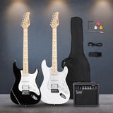 ZNTS GST Stylish H-S-S Pickup Electric Guitar Kit with 20W AMP Bag Guitar 04789197