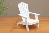 ZNTS Polystyrene Adirondack Chair - White MBM-PKD02-WT