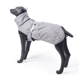 ZNTS New Style Dog Winter Jacket with Waterproof Warm Polyester Filling Fabric-（gray,size L） 45933562