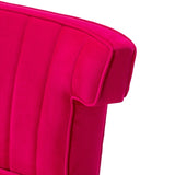 ZNTS Cadmus Armless Loveseat FUCHSIA W1137141122