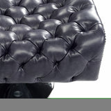 ZNTS Lance Full Genuine Leather Swivel Ottoman W98271026