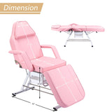 ZNTS Massage Salon Tattoo Chair with Two Trays Esthetician Bed with Hydraulic Stool,Multi-Purpose W1422132168