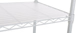 ZNTS 7 Tier Wire Shelving Unit, 2450 LBS NSF Height Adjustable Metal Garage Storage Shelves with Wheels, W155065922