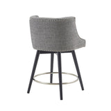 ZNTS Swivel Counter Stool B03548724