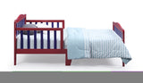 ZNTS Twain Toddler Bed Red/Blue 30710-RED