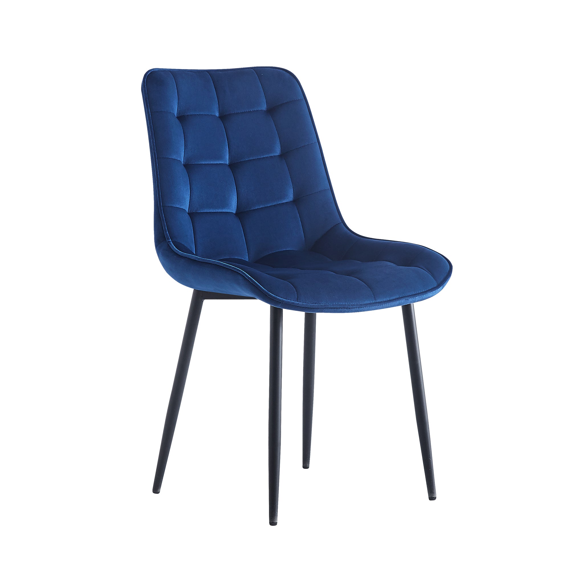 ZNTS Dining Chair 2PCSBLUEModern styleNew technologySuitable for restaurants, cafes, taverns, offices, W24062818
