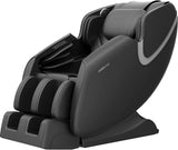 ZNTS BOSSCARE Massage Chair Recliner with Zero Gravity Airbag Massage Bluetooth Speaker Foot Roller Black W73047179