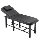 ZNTS Professioanl Massage Table , Backrest Adjustable, Removable Headrest, Bottom Shelf Storage , Memory W1422142222