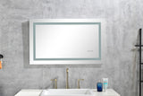 ZNTS 36*28LED Lighted Bathroom Wall Mounted Mirror with High Lumen+Anti-Fog Separately Control+Dimmer W1272119873