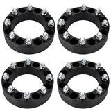 ZNTS 2pcs 2" 8 Lug Wheel Spacers 8x6.5 For Dodge Ram 2500 3500 Ford F-250 9/16" Studs 00886877