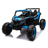 ZNTS 12V Ride On Car with Remote Control,UTV ride on for kid,3-Point Safety Harness, Music Player W1396126989