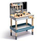 ZNTS Modern Wooden Workbench with Blackboard for Kids, Tool Playset for Kids and Toddlers,Play W979107565
