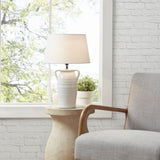 ZNTS Ceramic Table Lamp with Handles B03596577