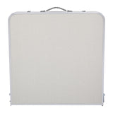 ZNTS 120 x 60 x 70 4Ft Portable Multipurpose Folding Table White 19846019