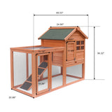 ZNTS Easily-assembled wooden Rabbit house Chicken coop kennels 25777602