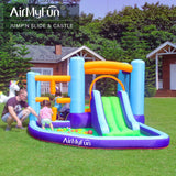 ZNTS AirMyFun Inflatable Bounce House, Bouncer & Slide with Air Blower,Play House with Ball W1134126864