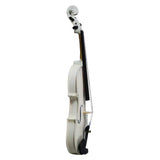 ZNTS New 4/4 Acoustic Violin Case Bow Rosin White 23313207