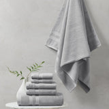 ZNTS 100% Cotton Feather Touch Antimicrobial Towel 6 Piece Set B03595634