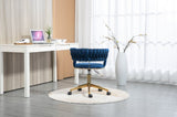 ZNTS COOLMORE Home Office Desk Chair, Vanity Chair, Modern Adjustable Home Computer Executive Chair W153983586