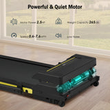 ZNTS Treadmill-Walking Pad-Under Desk Treadmill 0.6-7.6MPH 2.5HP 2 in 1 Folding Treadmill-Treadmills for MS305250AAA