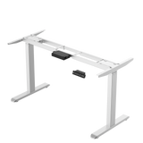 ZNTS Electric Stand up Desk Frame - ErGear Height Adjustable Table Legs Sit Stand Desk Frame Up to W141161252