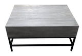 ZNTS T1105-05 Gray Lift Top Coffee Table B009140752