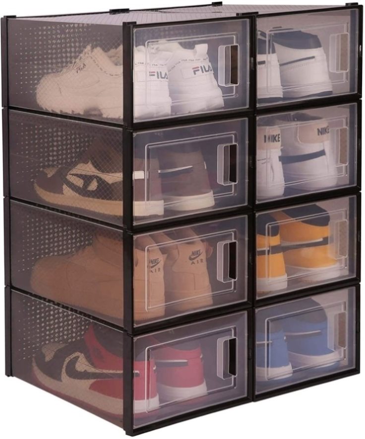 Dropship ON-TREND Slim Entryway Organizer With 2 Flip Drawers