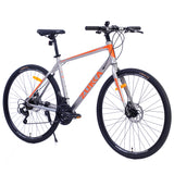 ZNTS 21 Speed Hybrid bike Disc Brake 700 C Road Bike For men women's City Bicycle W1511114602