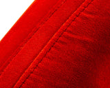 ZNTS Modrest Frisco Mid-Century Orange Velvet dining Chair B04961335