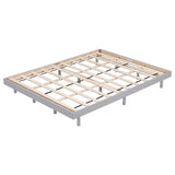 ZNTS Modern Design Queen Floating Platform Bed Frame for Grey Color W697123295