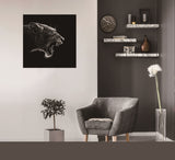 ZNTS Oppidan Home "Roaring Lioness" Acrylic Wall Art B03050827
