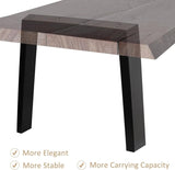 ZNTS Metal Table Legs 30 inch H 28'' W｜Heavy Duty U Shape Furniture Legs｜Coffee Table Legs for DIY 90517176