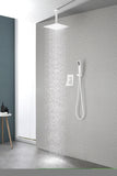 ZNTS Matte Black Bathroom Luxury Combo Set Ceiling Mounted Rainfall W92867791