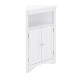ZNTS sideboard cabinet,corner cabinet,Bathroom Floor Corner Cabinet with Doors and Shelves, Kitchen, W1781108580