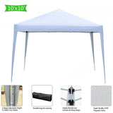 ZNTS 3 x 3m Practical Waterproof Right-Angle Folding Tent White 28225781