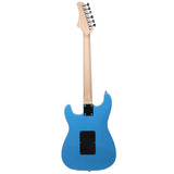 ZNTS GST Stylish Electric Guitar Kit with Black Pickguard Sky Blue 41125737