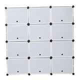 ZNTS Portable Shoe Rack Organizer 48 Pair Tower Shelf Storage Cabinet Stand Expandable for Heels, Boots, 72352071