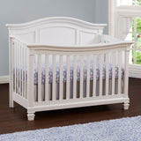 ZNTS Glendale 4-in-1 Convertible Crib Pure White B02263733