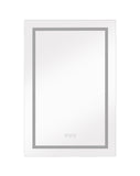 ZNTS LED Lighted Bathroom Medicine Cabinet with Mirror, Surface Lighted Medicine W92881740