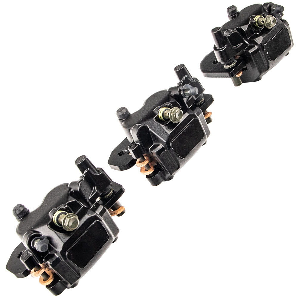 ZNTS 3x Front and Rear Brake Calipers for CAN-AM ATV Outlander 450 2017-2019 705600862 705600861 49512292