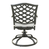 ZNTS Dining Swivel Chair, Cast Silver, Set of 2 ABQ-AHF-LD15727-11-YB002