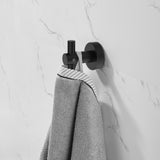 ZNTS Bathroom Hardware Set, Thicken Space Aluminum 6 PCS Towel bar Set- Matte Black 24 Inches Wall 07835652