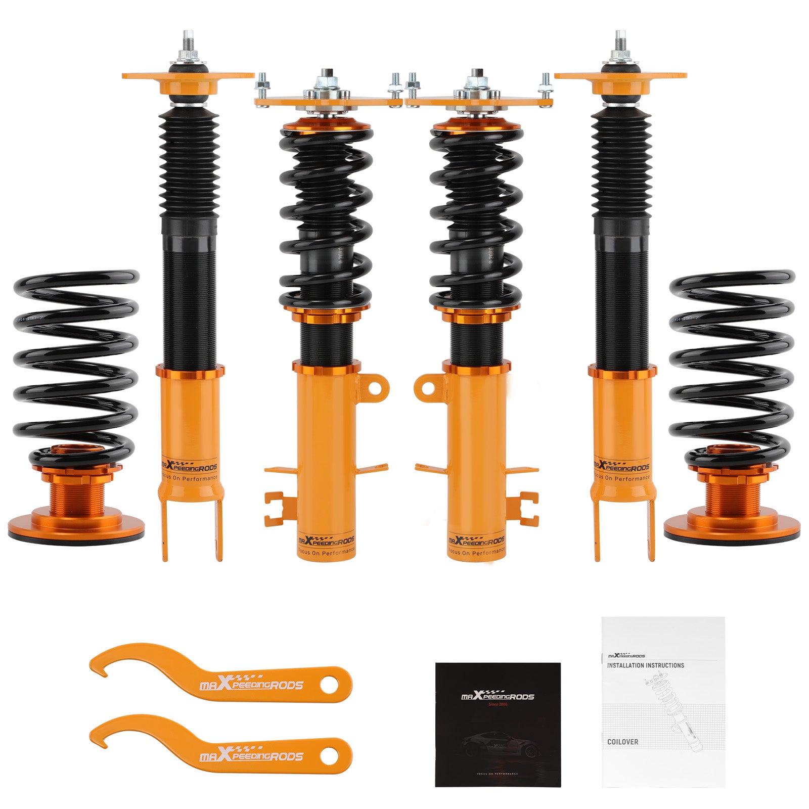 ZNTS Coilover Spring & Shock Assembly For Nissan Altima Maxima Sedan Coupe Coilovers 2007 - 2013 23616123