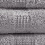 ZNTS 6 Piece Organic Cotton Towel Set B03598752