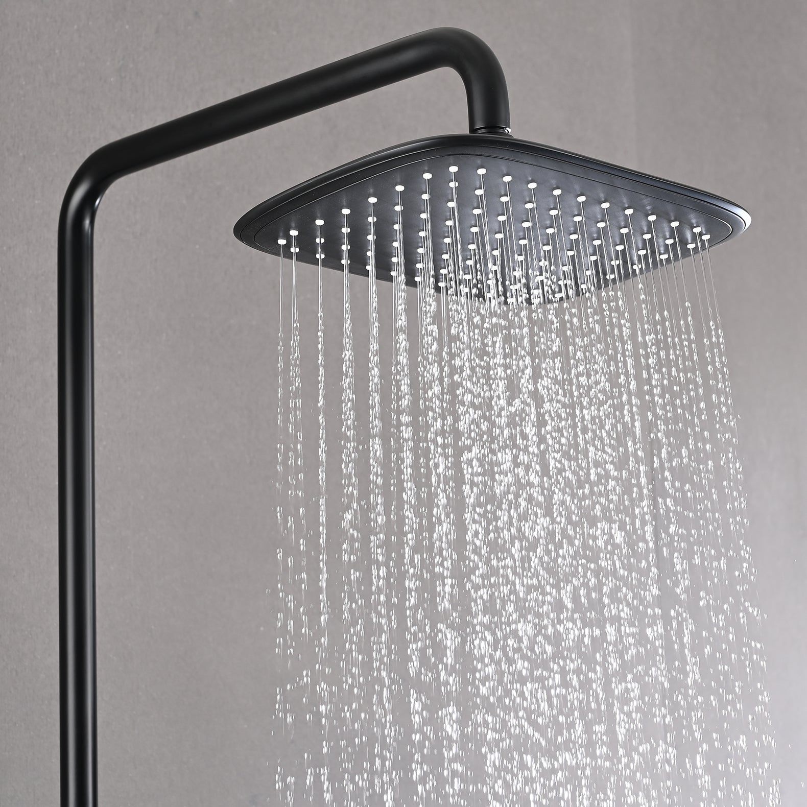 ZNTS Constant Temperature wall Mounted Shower Combo Set With Shower Head and Hand Shower W121784331