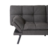 ZNTS Convertible Memory Foam Futon Couch Bed, Modern Folding Sleeper Sofa-SF267FADGY W125352365